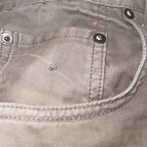 RAG & BONE Men's Distressed Green Standard Issue Fit 3 Slim Straight Leg Sz 30 - Picture 7 of 8